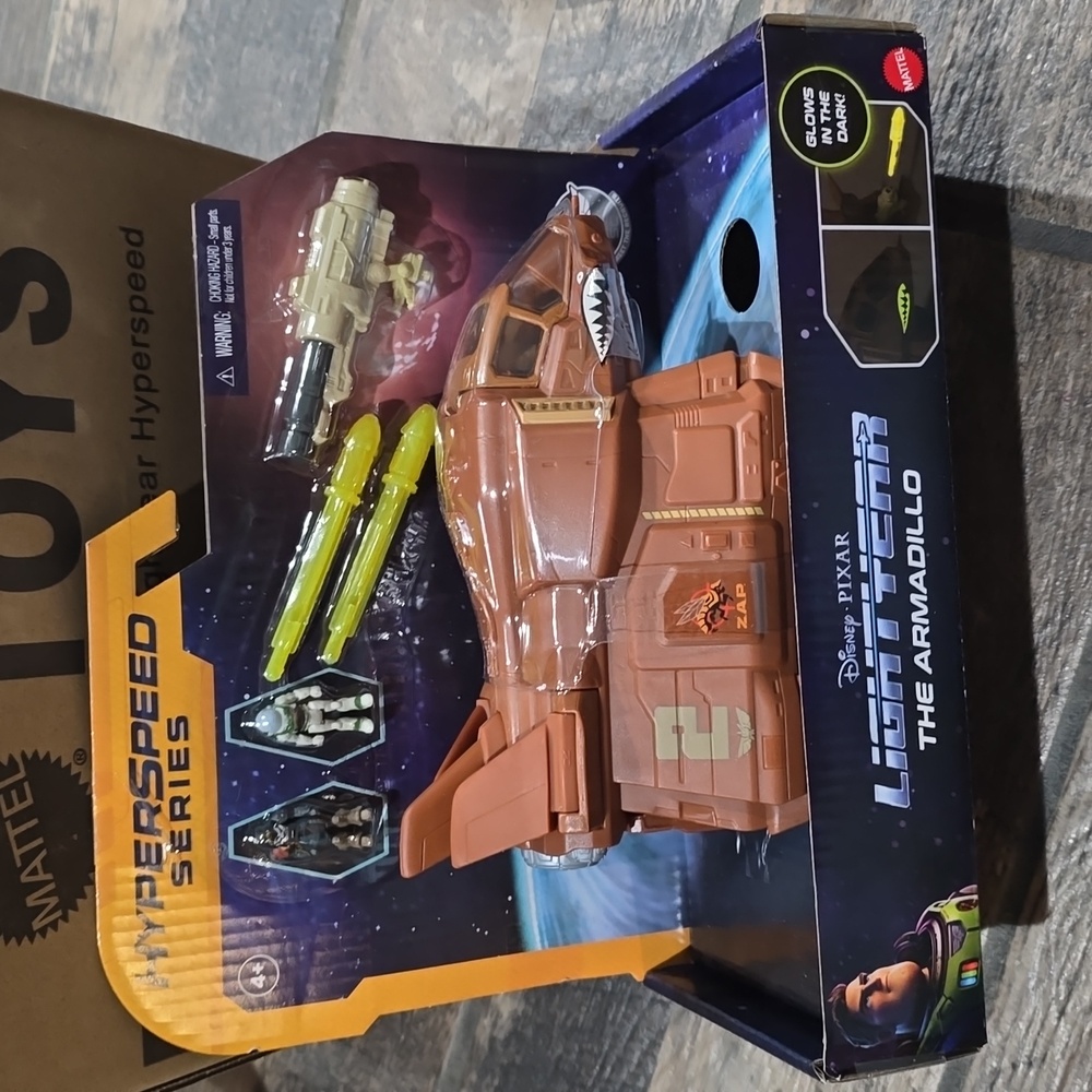 Disney Pixar Light Year The Armadillo Hyper Speed Series Glows In The Dark